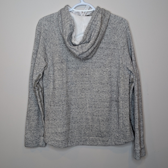 ADIDAS Detroit Red Wings Hockey Logo Cozy Grey Hoodie Womens Small 8-10 - Picture 2 of 10